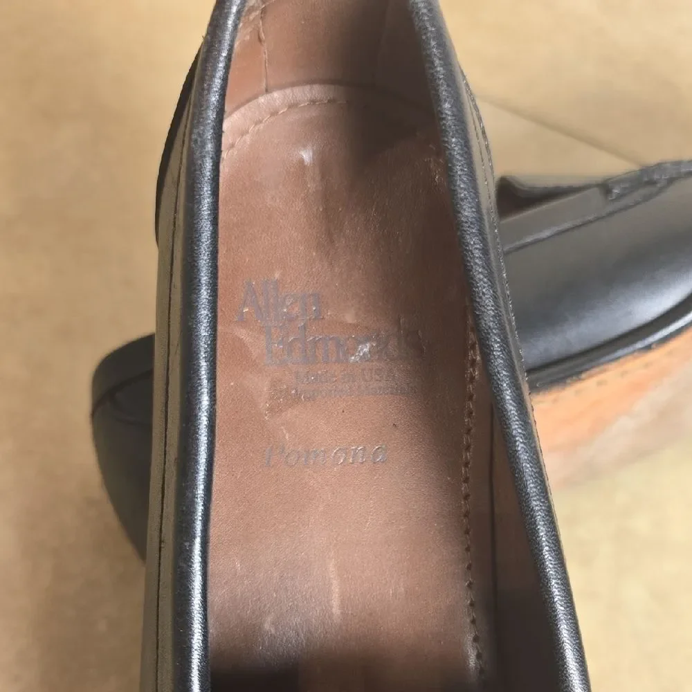 Allen Edmonds Classic Black Tassel Slip-Ons